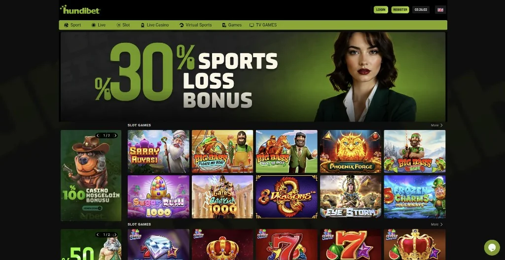 hundibet.com desktop