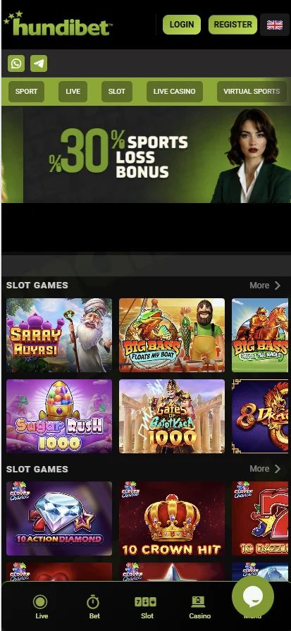 hundibet.com mobile